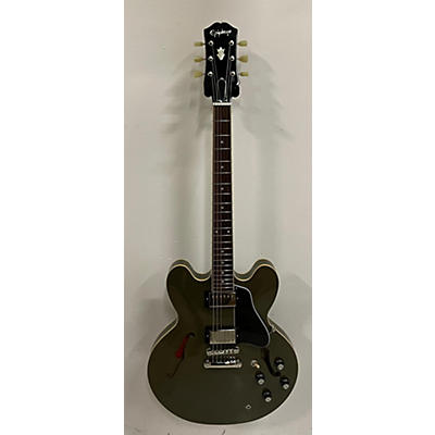 Epiphone Used Epiphone ES335 OLIVE GREEN Hollow Body Electric Guitar