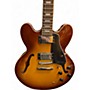 Used Epiphone ES335 Pro 2 Color Sunburst Hollow Body Electric Guitar 2 Color Sunburst
