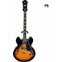 Used Epiphone ES335 Pro 2 Color Sunburst Hollow Body Electric Guitar 2 Color Sunburst