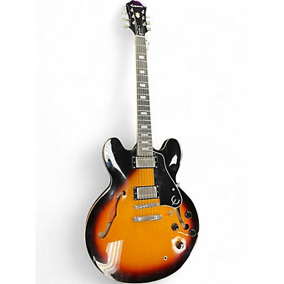 Used Epiphone ES335 Pro 2 Color Sunburst Hollow Body Electric Guitar