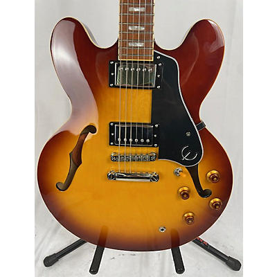 Epiphone Used Epiphone ES335 Pro 2 Tone Sunburst Hollow Body Electric Guitar