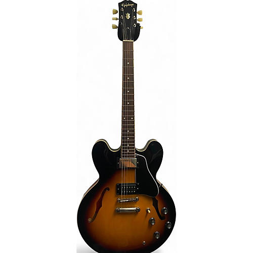 Epiphone Used Epiphone ES335 Pro 2 Tone Sunburst Hollow Body Electric Guitar 2 Tone Sunburst