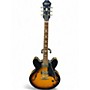 Used Epiphone ES335 Pro 2 Tone Sunburst Hollow Body Electric Guitar 2 Tone Sunburst