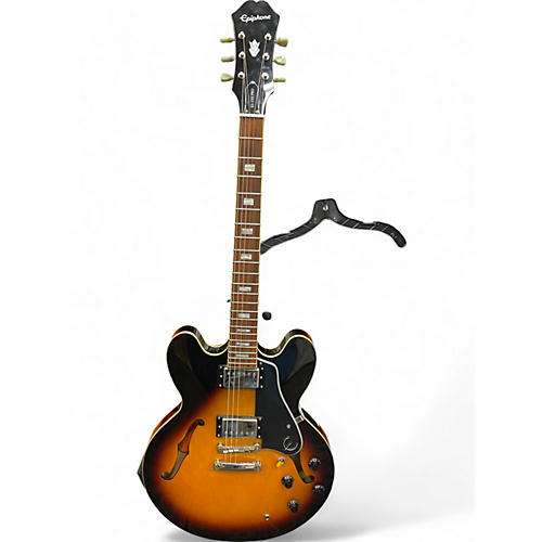 Epiphone Used Epiphone ES335 Pro 3 Color Sunburst Hollow Body Electric Guitar 3 Color Sunburst