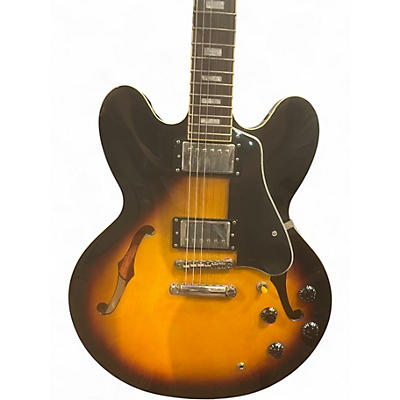 Used Epiphone ES335 Pro 3 Color Sunburst Hollow Body Electric Guitar