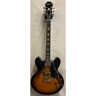 Epiphone Used Epiphone ES335 Pro 3 Tone Sunburst Hollow Body Electric Guitar