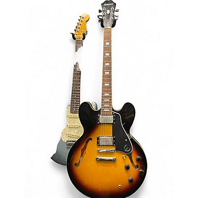 Used Epiphone ES335 Pro BURST Hollow Body Electric Guitar