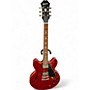 Used Epiphone ES335 Pro CHERRY Hollow Body Electric Guitar CHERRY