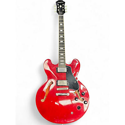 Used Epiphone ES335 Pro Cherry Hollow Body Electric Guitar