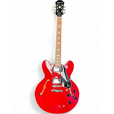 Used Epiphone ES335 Pro Cherry Hollow Body Electric Guitar