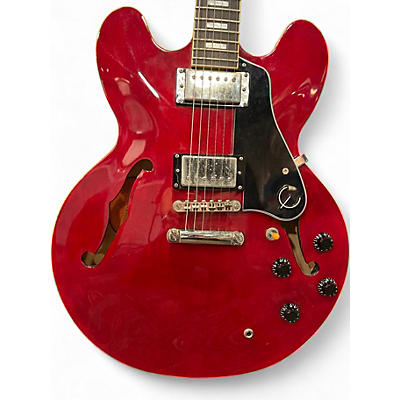 Used Epiphone ES335 Pro Cherry Hollow Body Electric Guitar