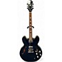 Used Epiphone ES335 Pro Ebony Hollow Body Electric Guitar Ebony