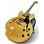 Used Epiphone ES335 Pro Gold Hollow Body Electric Guitar Gold