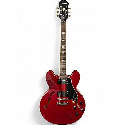 Used Epiphone ES335 Pro Red Hollow Body Electric Guitar