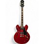 Used Epiphone ES335 Pro Red Hollow Body Electric Guitar Red