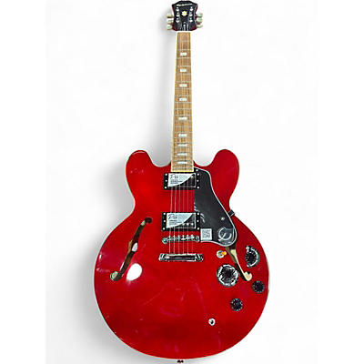 Used Epiphone ES335 Pro Red Hollow Body Electric Guitar