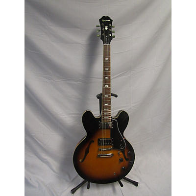 Epiphone Used Epiphone ES335 Pro Tobacco Burst Hollow Body Electric Guitar