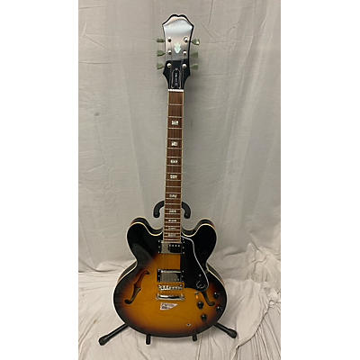 Epiphone Used Epiphone ES335 Pro Tobacco Sunburst Hollow Body Electric Guitar