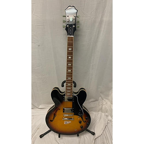 Epiphone Used Epiphone ES335 Pro Tobacco Sunburst Hollow Body Electric Guitar Tobacco Sunburst