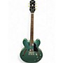 Used Epiphone ES335 Pro Whale Blue Hollow Body Electric Guitar Whale Blue