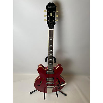 Epiphone Used Epiphone ES335 Pro Wine Red Hollow Body Electric Guitar