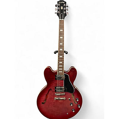 Used Epiphone ES335 RASPBERRY BURST Hollow Body Electric Guitar