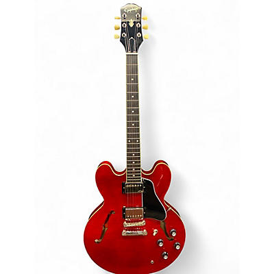 Used Epiphone ES335 RED Hollow Body Electric Guitar
