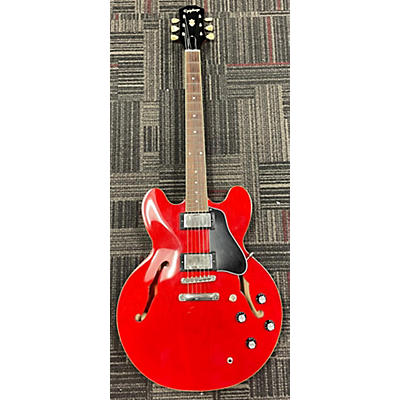 Epiphone Used Epiphone ES335 Red Hollow Body Electric Guitar