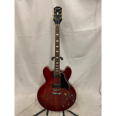 Epiphone Used Epiphone ES335 Red Hollow Body Electric Guitar