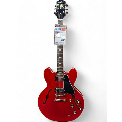 Epiphone Used Epiphone ES335 Red Hollow Body Electric Guitar