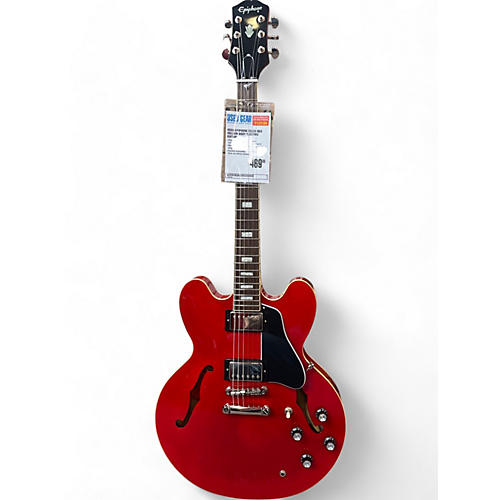 Epiphone Used Epiphone ES335 Red Hollow Body Electric Guitar Red