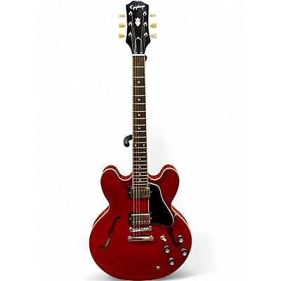 Epiphone Used Epiphone ES335 Red Hollow Body Electric Guitar