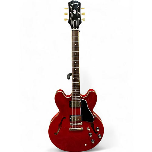 Epiphone Used Epiphone ES335 Red Hollow Body Electric Guitar Red