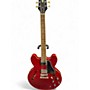 Used Epiphone ES335 Red Hollow Body Electric Guitar Red
