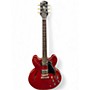 Used Epiphone ES335 Red Hollow Body Electric Guitar Red