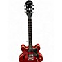 Used Epiphone ES335 Red Hollow Body Electric Guitar Red