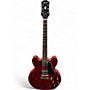 Used Epiphone ES335 Red Hollow Body Electric Guitar Red