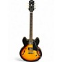 Used Epiphone ES335 Sunburst Hollow Body Electric Guitar Sunburst