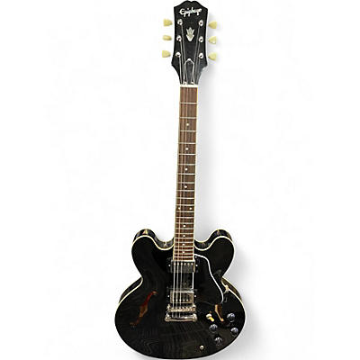Used Epiphone ES335 TRADITIONAL PRO BLACK Hollow Body Electric Guitar