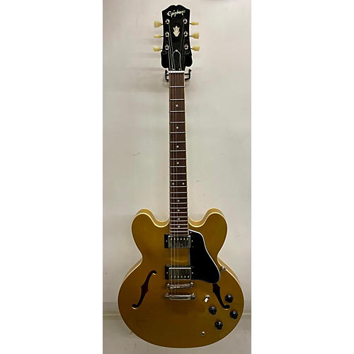 Epiphone Used Epiphone ES335 Traditional Gold Hollow Body Electric Guitar Gold