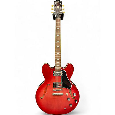 Epiphone Used Epiphone ES335 Trans Red Hollow Body Electric Guitar