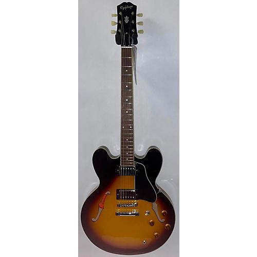 Epiphone Used Epiphone ES335 Vintage Sunburst Hollow Body Electric Guitar Vintage Sunburst