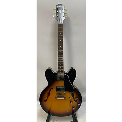 Epiphone Used Epiphone ES335 Vintage Sunburst Hollow Body Electric Guitar