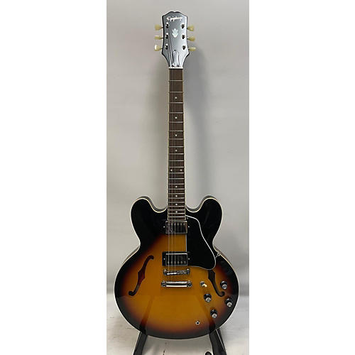 Epiphone Used Epiphone ES335 Vintage Sunburst Hollow Body Electric Guitar Vintage Sunburst