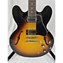 Used Epiphone Used Epiphone ES335 Vintage Sunburst Hollow Body Electric Guitar Vintage Sunburst