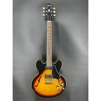 Epiphone Used Epiphone ES335 Vintage Sunburst Hollow Body Electric Guitar