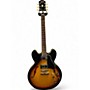Used Epiphone ES335 Vintage Sunburst Hollow Body Electric Guitar Vintage Sunburst