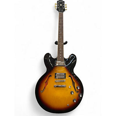 Used Epiphone ES335 Vintage Sunburst Hollow Body Electric Guitar