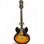 Used Epiphone ES335 Vintage Sunburst Hollow Body Electric Guitar Vintage Sunburst