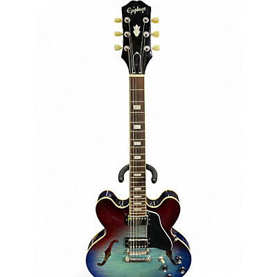 Used Epiphone ES335 blue berry burst Hollow Body Electric Guitar